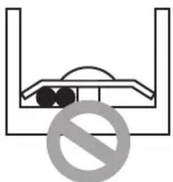 LG UV24FH - Precauciones de colocación del cableado de corriente eléctrica - 3