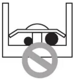 LG UV24FH - Precauții la așezarea cablurilor de alimentare - 4