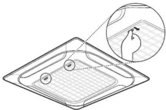 LG UM18FH - Den Desodorierungsfilter/PM1.0-Filter reinigen (optional) - 1