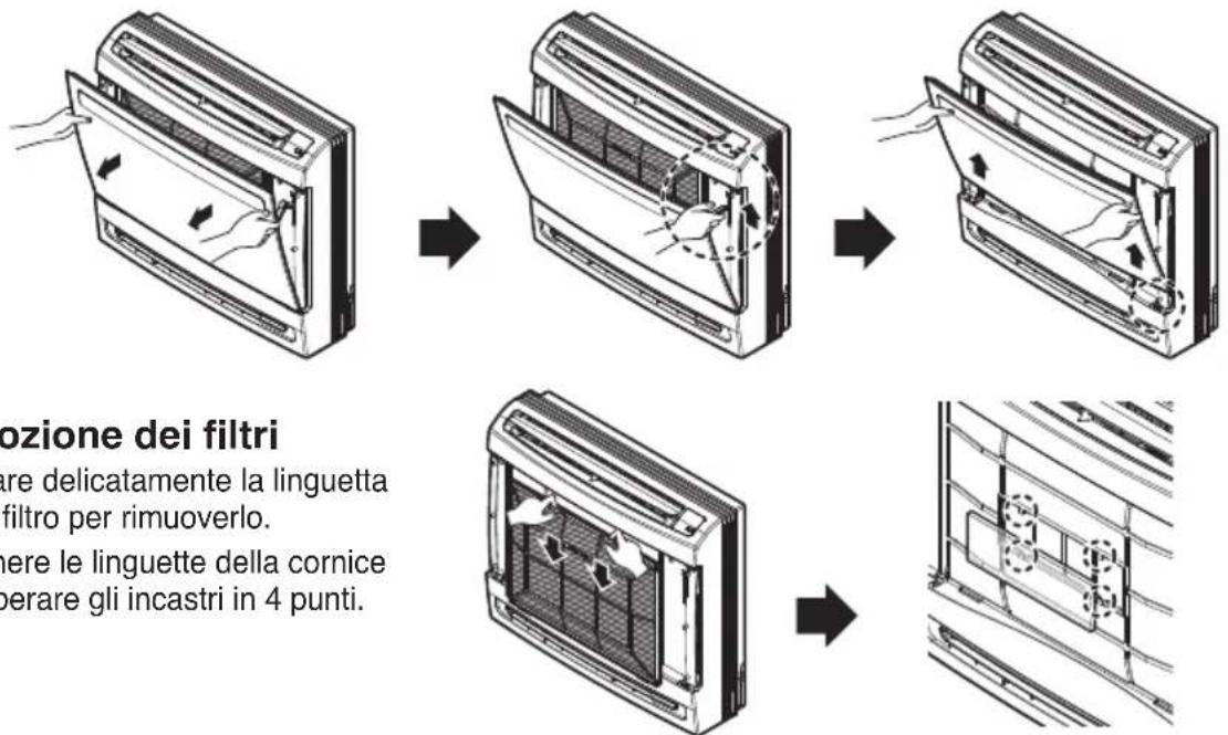 LG UM18FH - Rimozione della griglia - 1