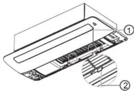LG UM18FH - Pulizia del filtro di deodorizzazione / filtrlo PM1.0 (opzionale) - 1