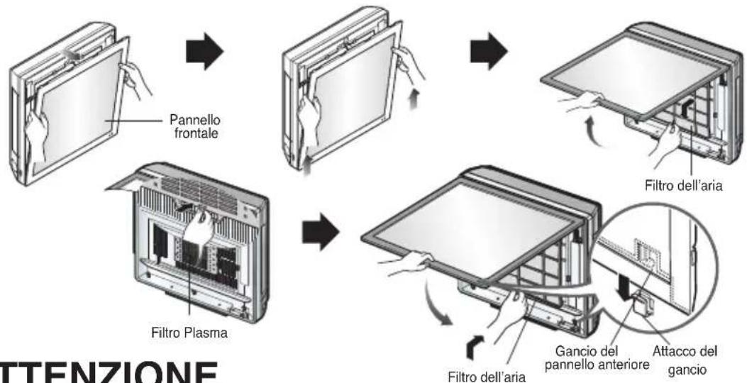 LG UM18FH - Rimozione dei filtri - 1