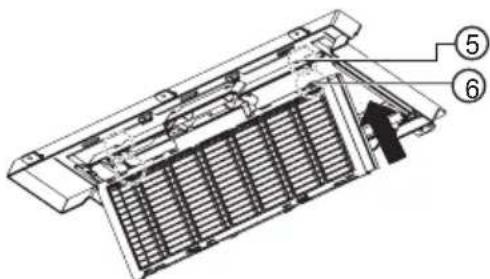 LG UM36FH - Cleaning the deodorization filter/PM1.0 filter (Optional) - 6