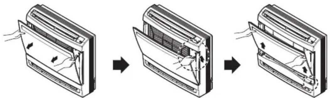 LG UM36FH - Removal of Grille - 1
