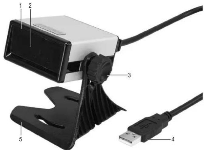 Renkforce FS5020E - Éléments de fonctionnement - 1
