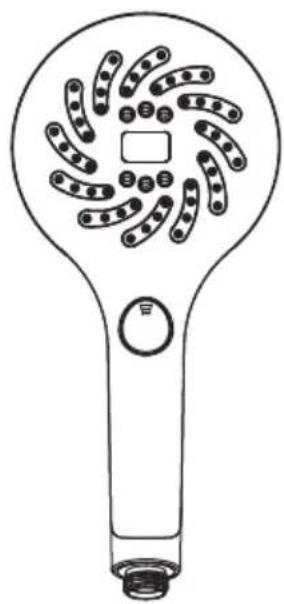 Livarno Lux HG02267 - LED-HANDBRAUSE MIT TEMPERATURANZEIGE / SHOWER HEAD WITH LED TEMPERATURE INDICATOR / POMMEAU DE DOUCHE LED AVEC AFFICHAGE DE LA TEMPÉRATURE - 17