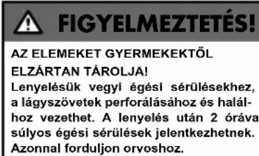 Livarno Lux HG05408A - Kerülje el az áramütes altali életveszélyt! - 1