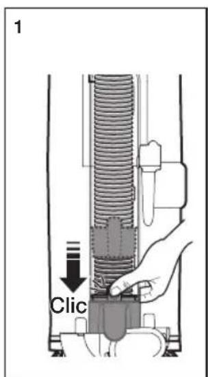 SAMSUNG SU12F40SD - MONTEZ La poignee et le TUBE - 2