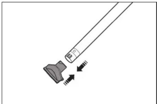 SAMSUNG SU12F40SD - Utilisation de la poignee de l'aspirateur (la poignee du réservoir de poussière) - 6