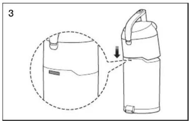 SAMSUNG SU12F40SD - VACIADO DEL CONTENEDOR DE POLVO - 8