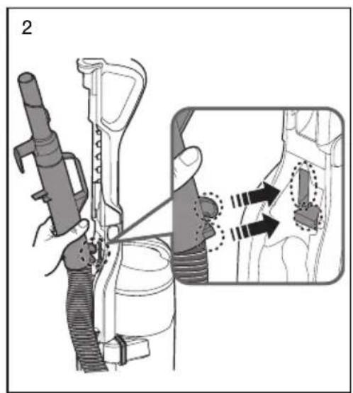 SAMSUNG SU12F40SD - ASSEMBLE THE HANDLE AND PIPE - 4