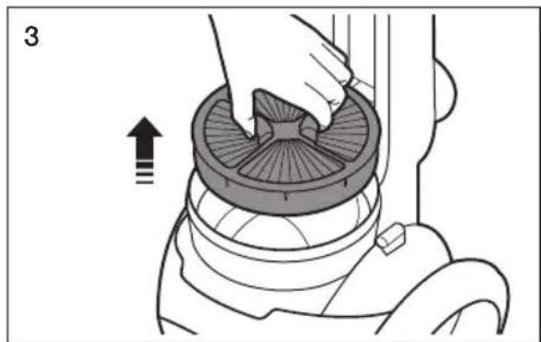 SAMSUNG SU12F40SD - CLEANING THE HEPA FILTER - 4
