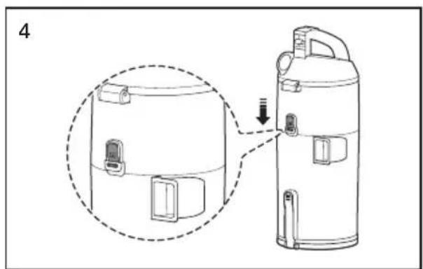 SAMSUNG SU12F40SD - VACIADO DEL CONTENEDOR DE POLVO - 9