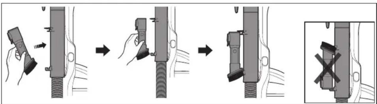 SAMSUNG SU12F40SD - Fixation des accessoires - 1