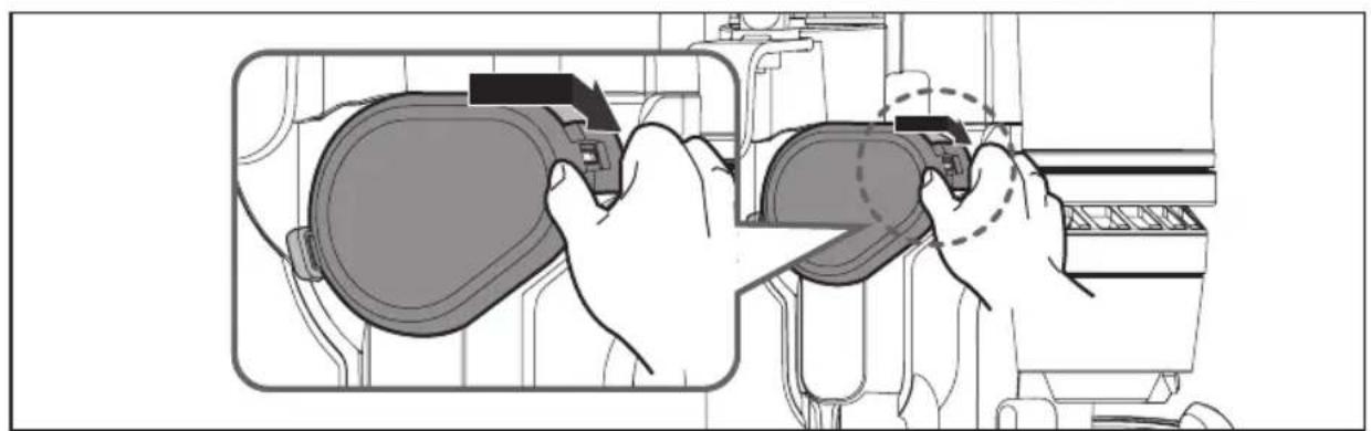SAMSUNG SU12F40SD - INSPECTING THE BELT - 6