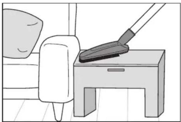 SAMSUNG SU12F70SD - USO DE LA MANIJA DE LA ASPIRADORA (LA MANIJA DEL DEPÓSITO DE POLVO) - 4