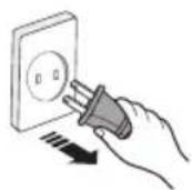 SAMSUNG SU12F70SD - STOWING THE POWER CORD - 3
