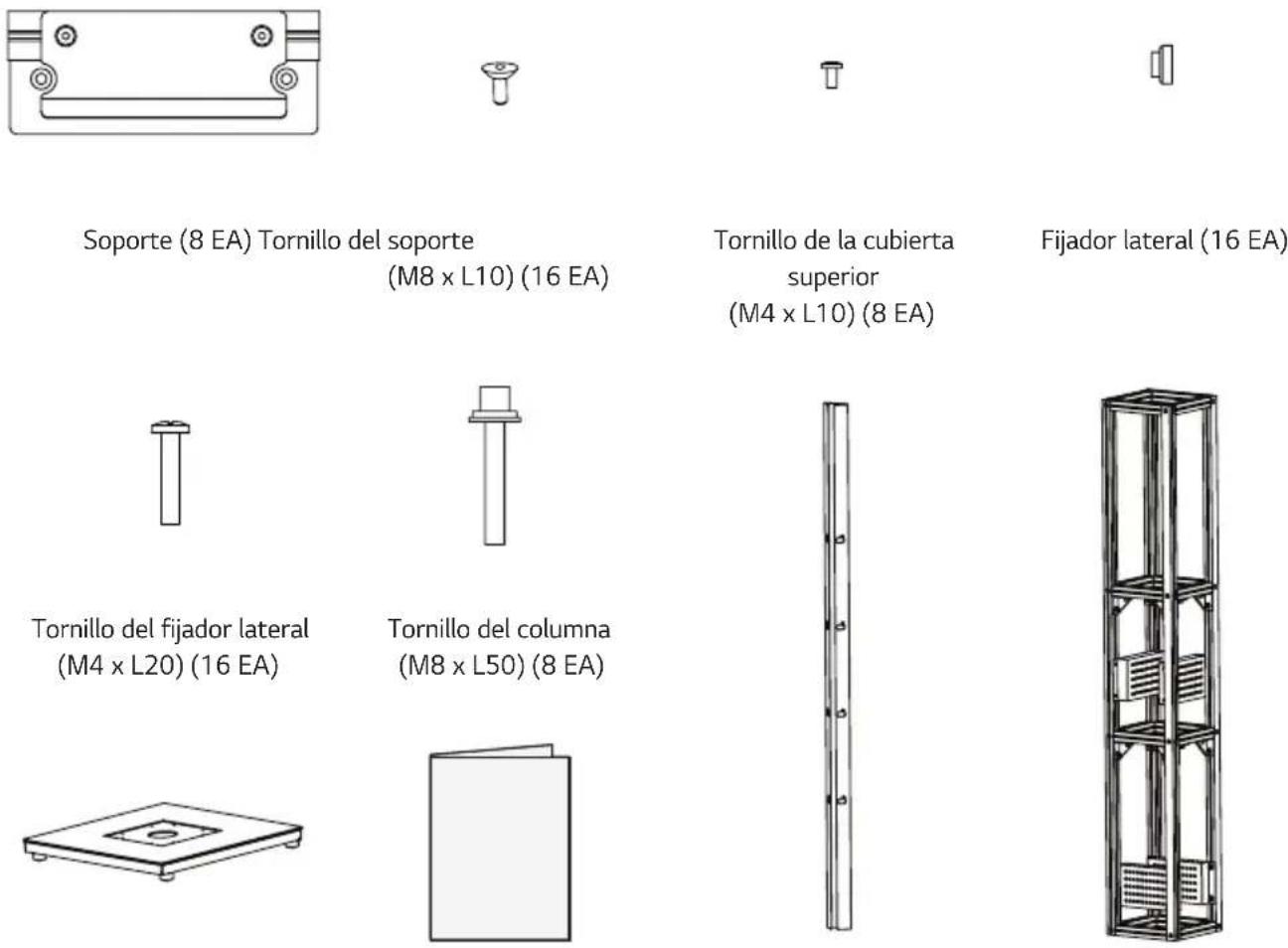 LG PLF860 - Accesorios - 1