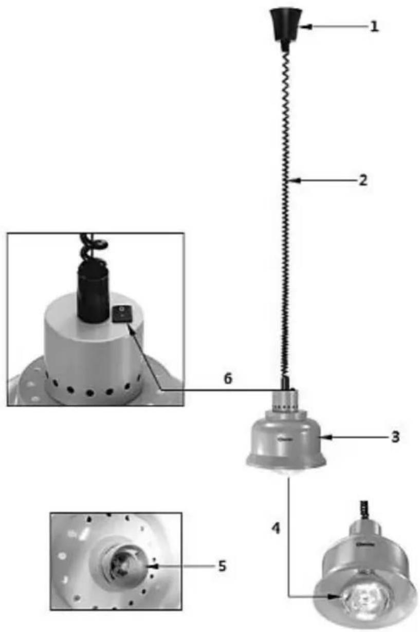 BARTSCHER IWL250D SW - Éléments de l'appareil - 1
