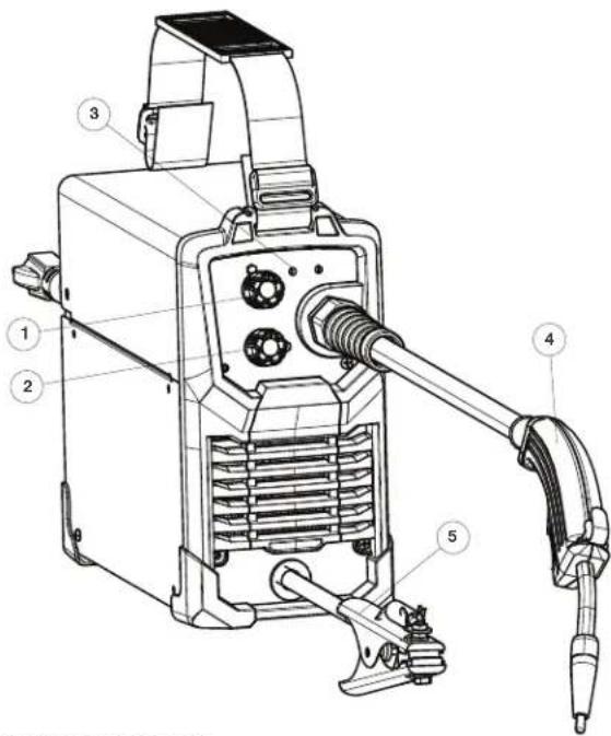 LINCOLN ELECTRIC WELDPAK 140HD - FLUX-CORED (INNERSHIELD) WELDING - 1