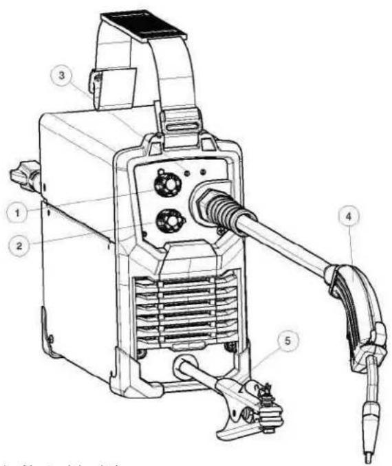 LINCOLN ELECTRIC WELDPAK 140HD - SOLDADURA CON NÚCLEO DE FUNDENTE (BLINDADO) - 1