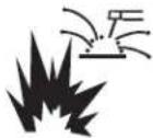 LINCOLN ELECTRIC WELDPAK 140HD - WELDING SPARKS can cause fire or explosion. - 1