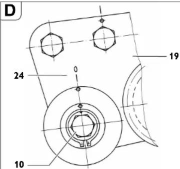 Fein RSG 18b - Setting the running accuracy. - 1