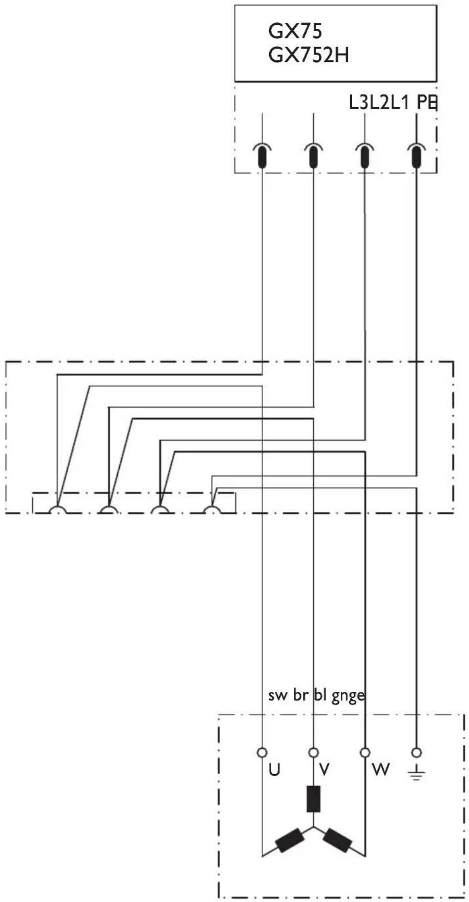Fein GRIT GXC - 接线电路图。 - 1