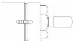 Fein RSG EX 1500 B - 夾緊活動鏈(參見圖 A)。 - 1