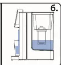 CASO HW 1660 - Voorbereiding van het waterfilter - 6