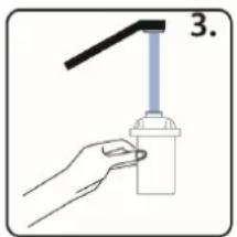 CASO HW 1660 - Preparazione del filtro d'acqua - 3