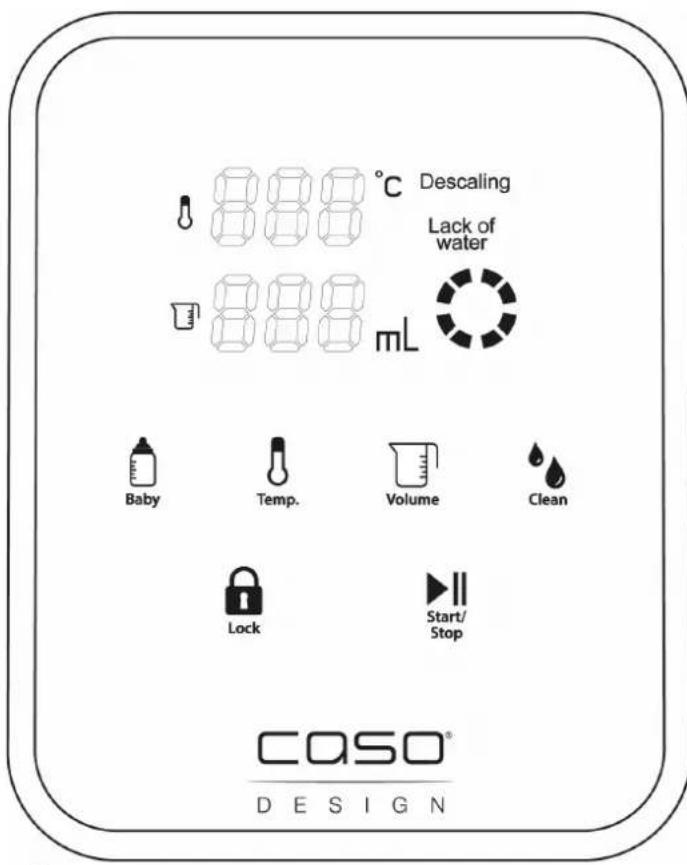 CASO HW 1660 - Panel de instrucciones - 1