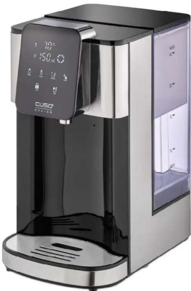 CASO HW 1660 - Original Operating Manual Turbo Hot Water Dispenser HW 1660 - 1