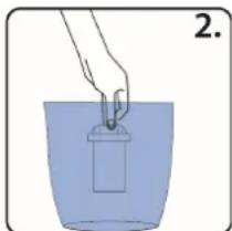CASO HW 1660 - Voorbereiding van het waterfilter - 2