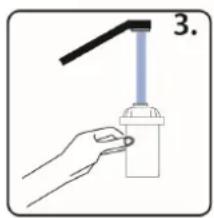 CASO HW 1660 - Vorbereitung des Wasserfilters - 3