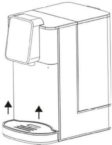 CASO HW 1660 - Retirar el agua de la bandeja de goteo - 1