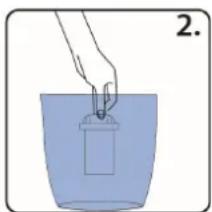 CASO HW 1660 - Preparation of the waterfilter - 2