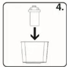 CASO HW 1660 - Preparazione del filtro d'acqua - 4