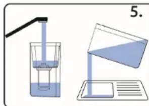 CASO HW 1660 - Vorbereitung des Wasserfilters - 5