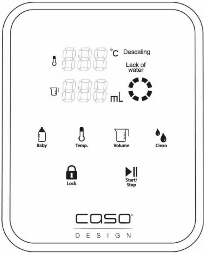 CASO HW 1660 - Pannelo comandi - 1
