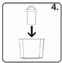 CASO HW 1660 - Vorbereitung des Wasserfilters - 4
