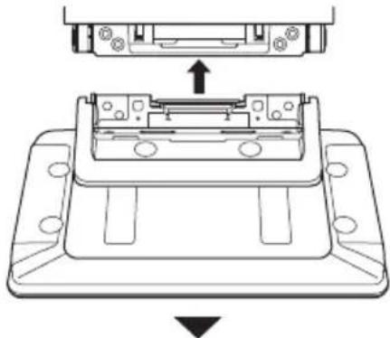ALPINE iLXF115T6 - Installation de I'unité d'affichage (iLX-F905D/iLX-F115D) - 1