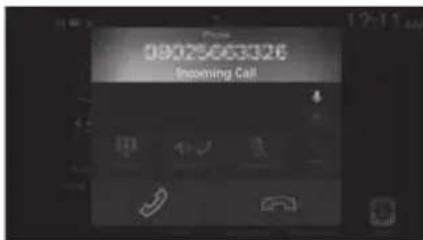ALPINE iLXF115T6 - Answering a Call - 1