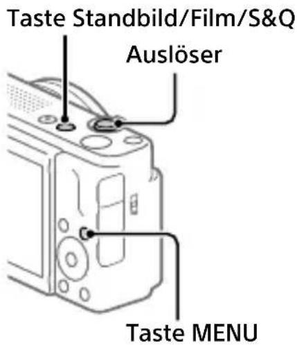 SONY ZV1F - Drücken Sie die Taste MENU, und wahlen Sie Aufnahme) [Aufn.-Modus]  [aufn.-Modus] den gewünschten Aufnahmemodus. - 1