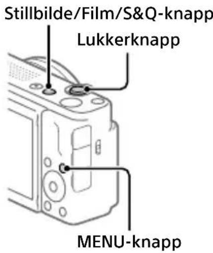 SONY ZV1F - Trykk på Stillbilde/Film/S&Q-knappen for Å velge stillbildeopptaksmodus. - 1