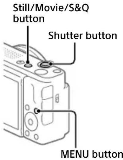 SONY ZV1F - Press the MENU button and select (Shooting) → [Shooting Mode] → [Shoot Mode] → the desired shooting mode. - 1