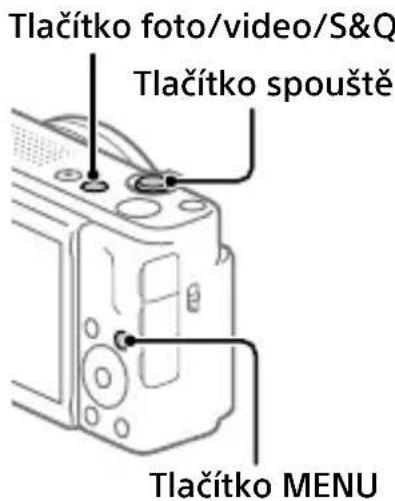 SONY ZV1F - Stisknéte tlacitko MENU a vyberte (Snímáni) → [Režim snímáni] → [Bežim snímáni] → požadovaný režim snímáni. - 1