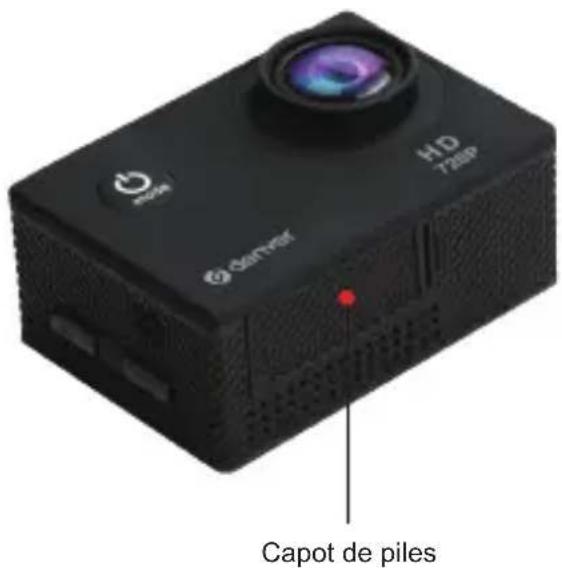 DENVER ACT321 - Présentation des composants et des touches - 4
