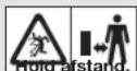 FLYMO EasiGlide Plus 330V - Symboler på produktet: - 2
