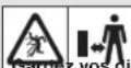 FLYMO EasiGlide Plus 330V - Symboles sur le produit : - 2